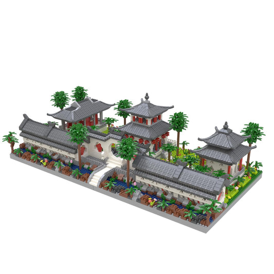 Kadablk Suzhou Garden front courtyard display piece showing tranquil architecture for collectors