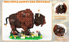 Kadablok Bison MOC durable, vivid blocks with a smooth finish.