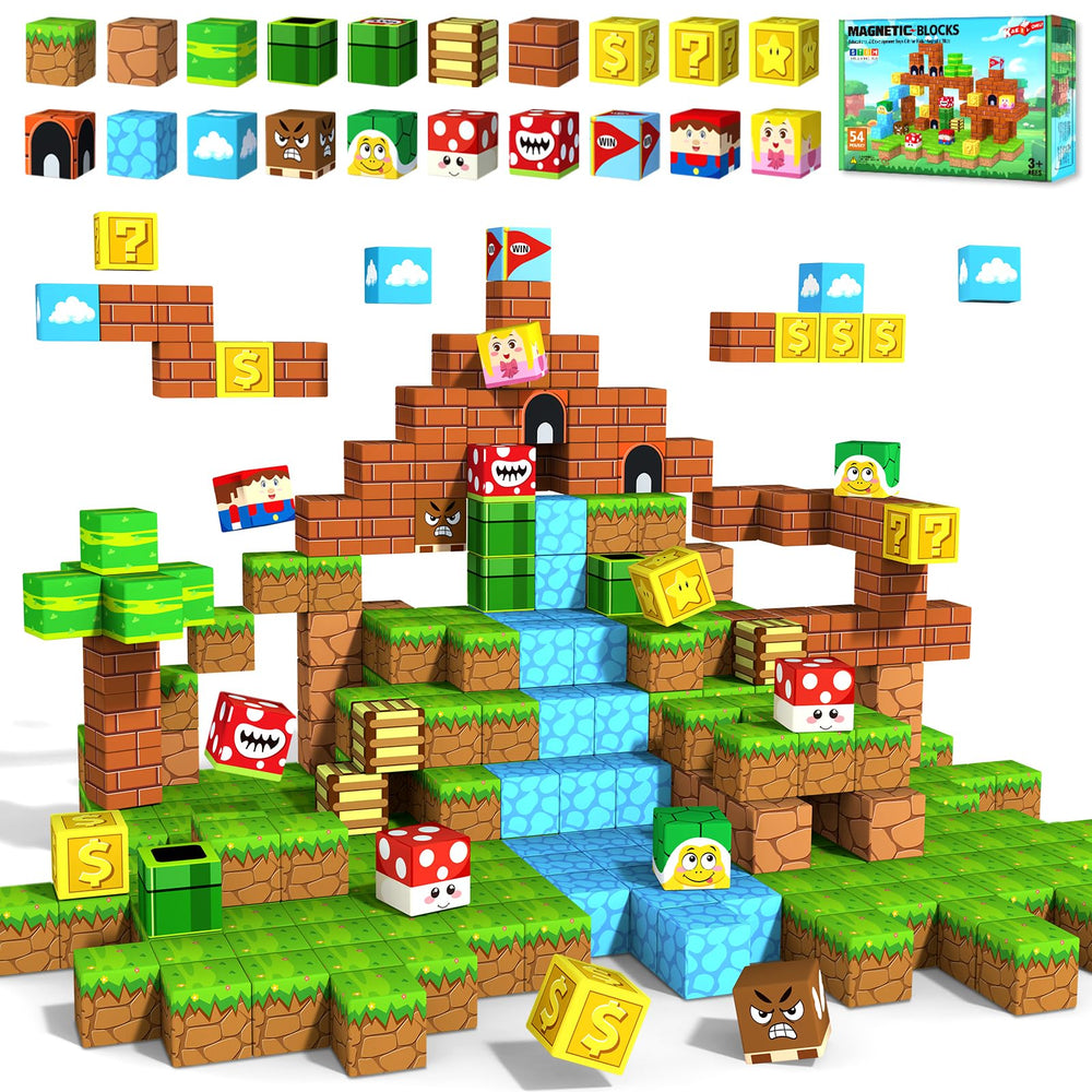 KAEILORU magnetic blocks with 1.21-inch cubes spark hands-on learning.