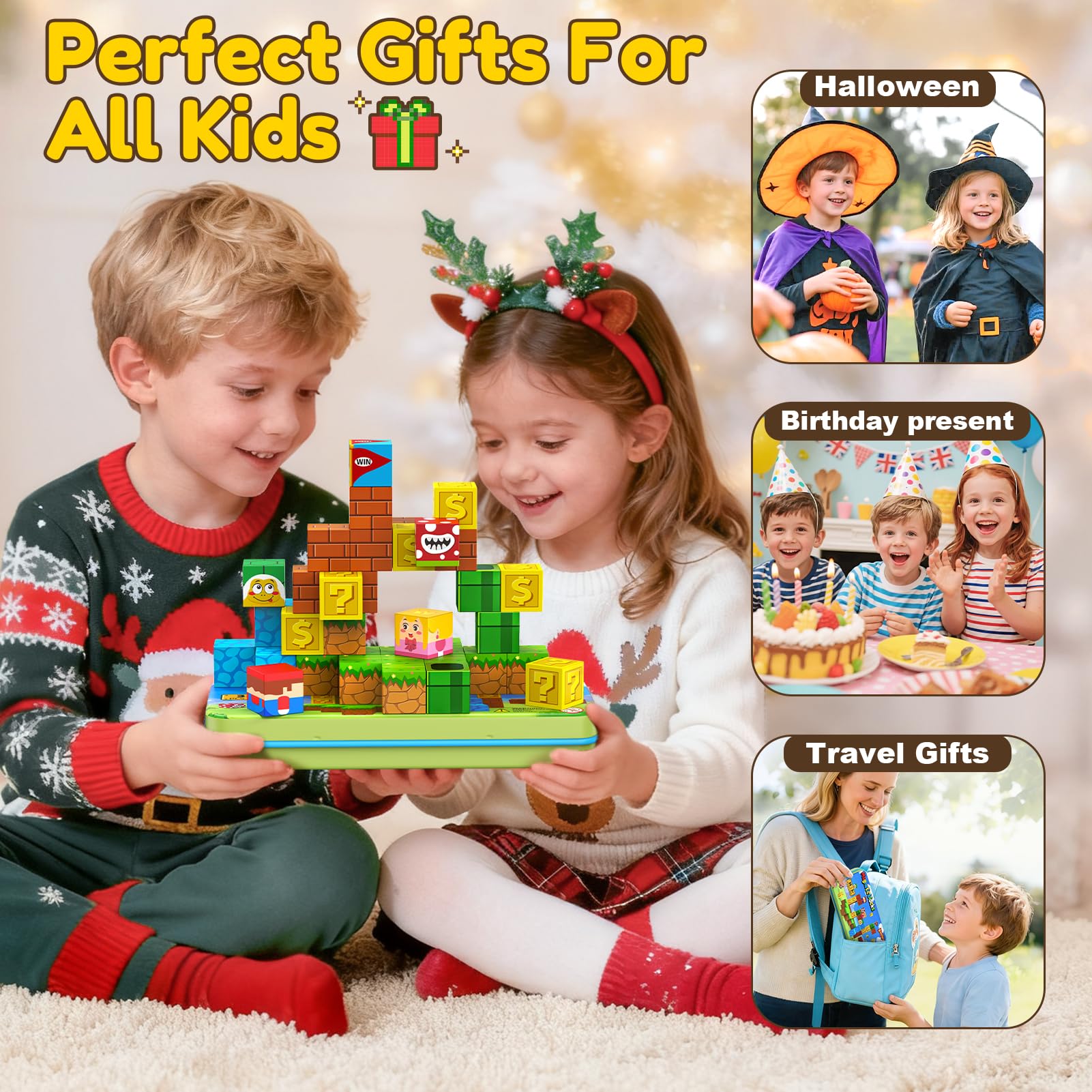 KAEILORU magnetic blocks spark imaginative builds with satisfying magnetic grips.