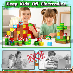 KAEILORU safe ABS blocks with smooth edges protect little hands.
