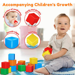 KAEILORU strong magnets inside blocks for easy, snap-together builds