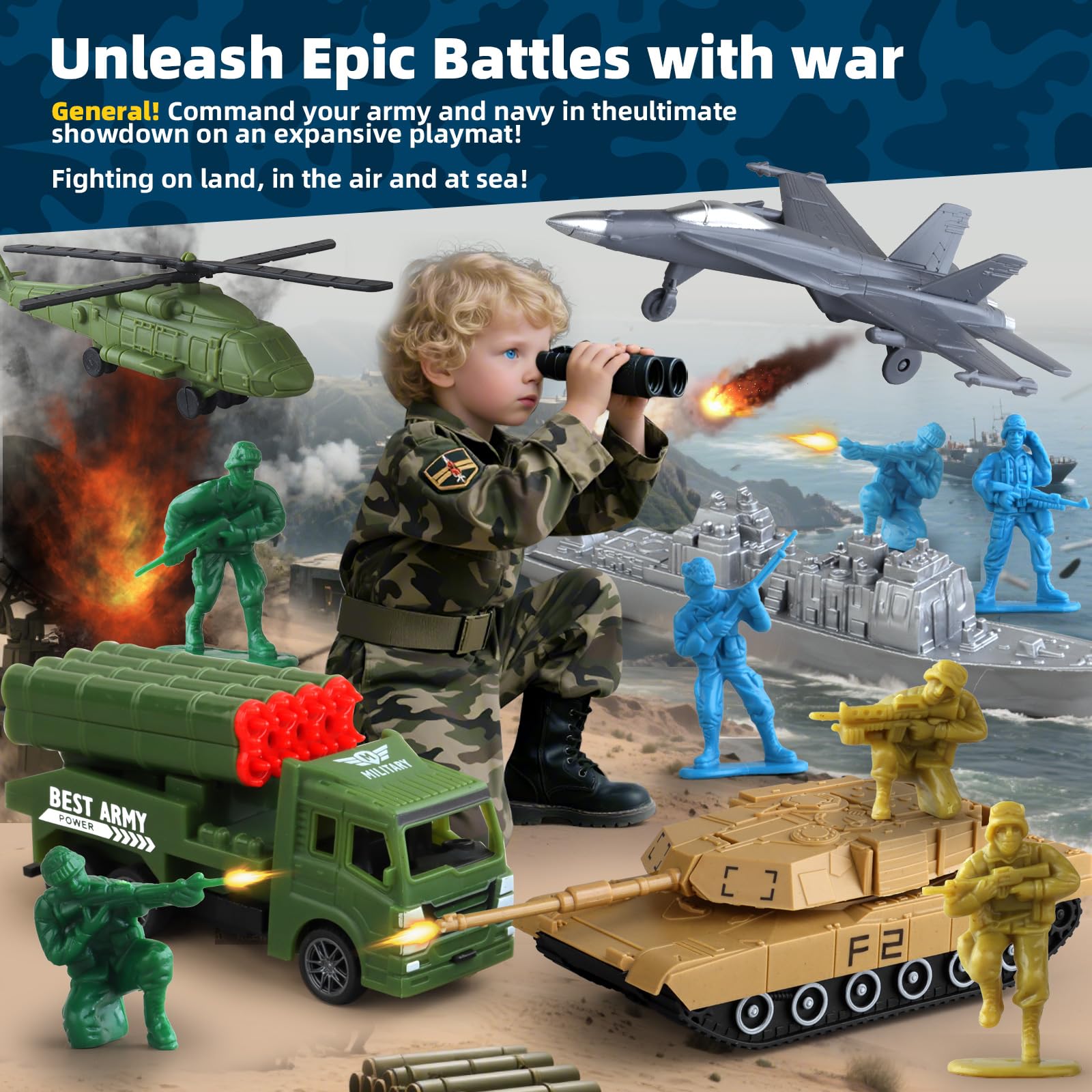 Kaelinda army tanks and vehicles boost multiplayer battles and teamwork.