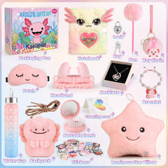Kaelinda axolotl crossbody bag for carrying small treasures on adventures