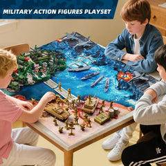Kaelinda military camp with walls supports structured, imaginative battles.