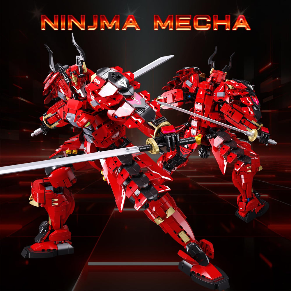Kafei Samurai Mech armor detail enhances realism for display.