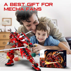 Kafei Samurai Mech LEGO-compatible design supports mix-and-match.