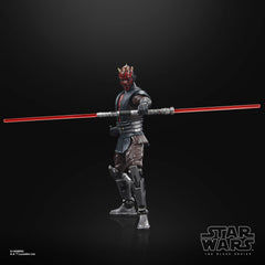 Käfer Darth Maul The Black Series figure side view ideal for showcasing details.