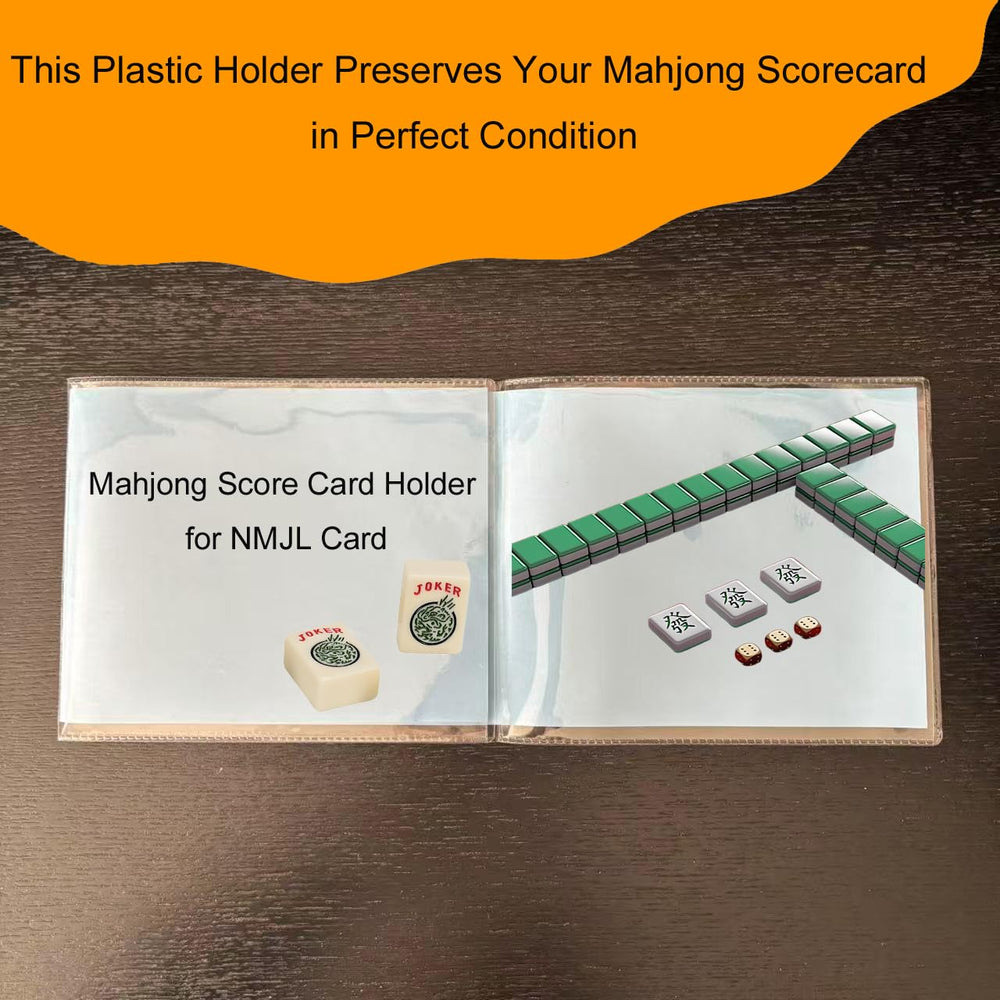 KAIBERYL Mahjong Card Holder NMJL note clearly indicates not included.