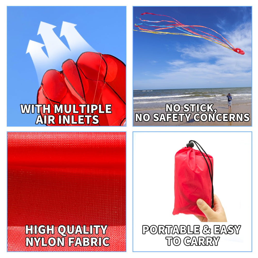 Kaiciuss octopus kite beginner-friendly design ideal for kids and first-time flyers