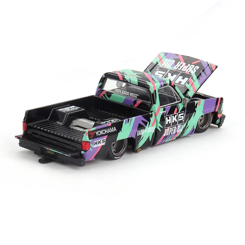 Kaido House x Mini GT KHMG174 engine compartment highlights authentic scale.