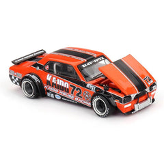 Kaido Racing Nissan Skyline 2000GT-R hood opened shows engine detail for immersive viewing.