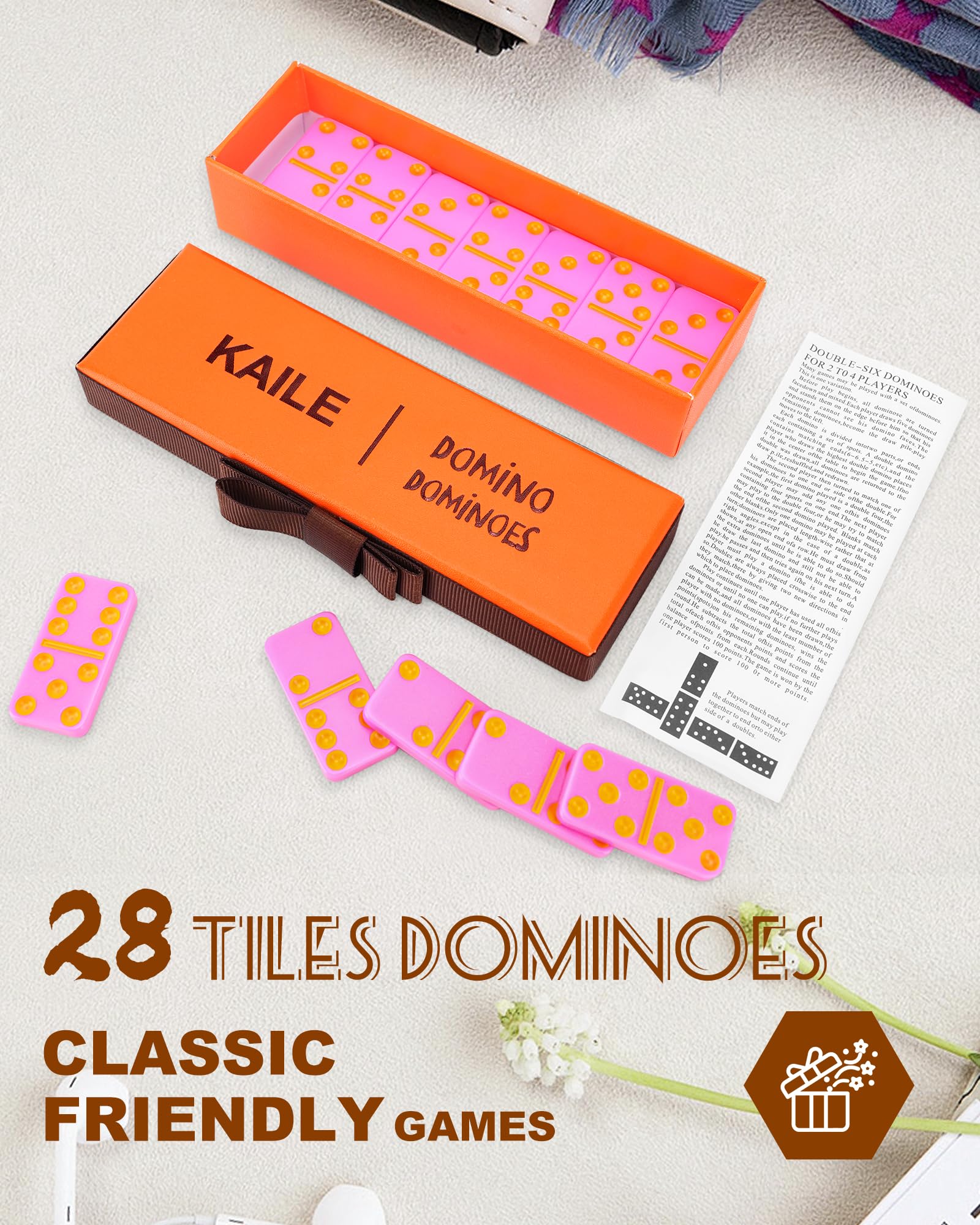 KAILE educational domino set boosts counting and number skills