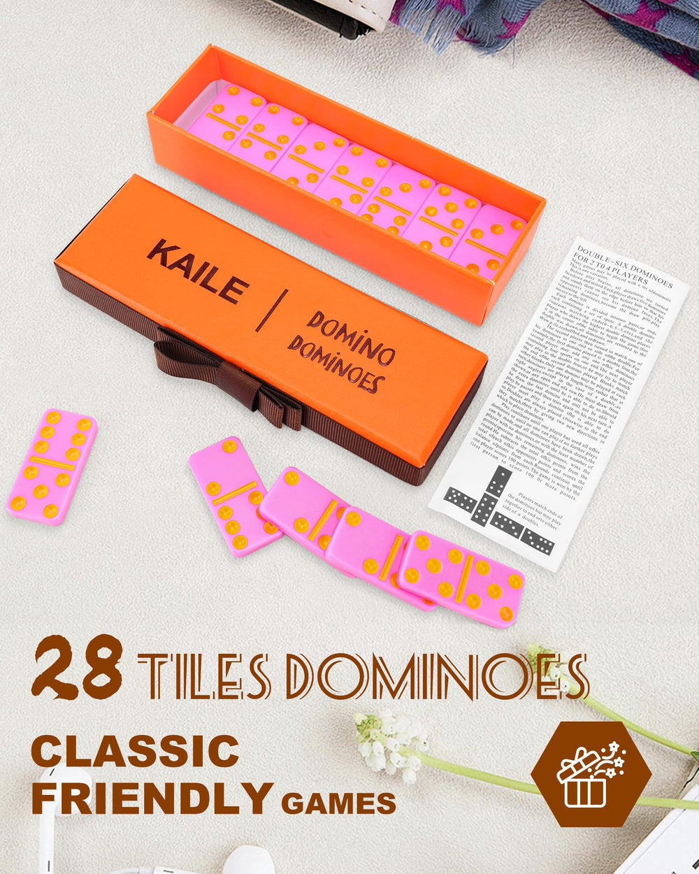 KAILE educational domino set boosts counting and number skills