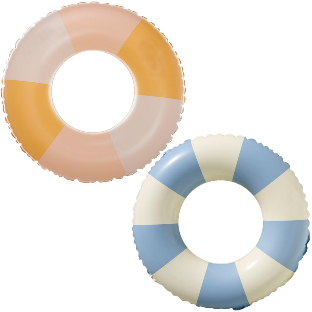 KAIMRED pool float ring for kids with 23-inch outer and 10.5-inch inner for safe water play.