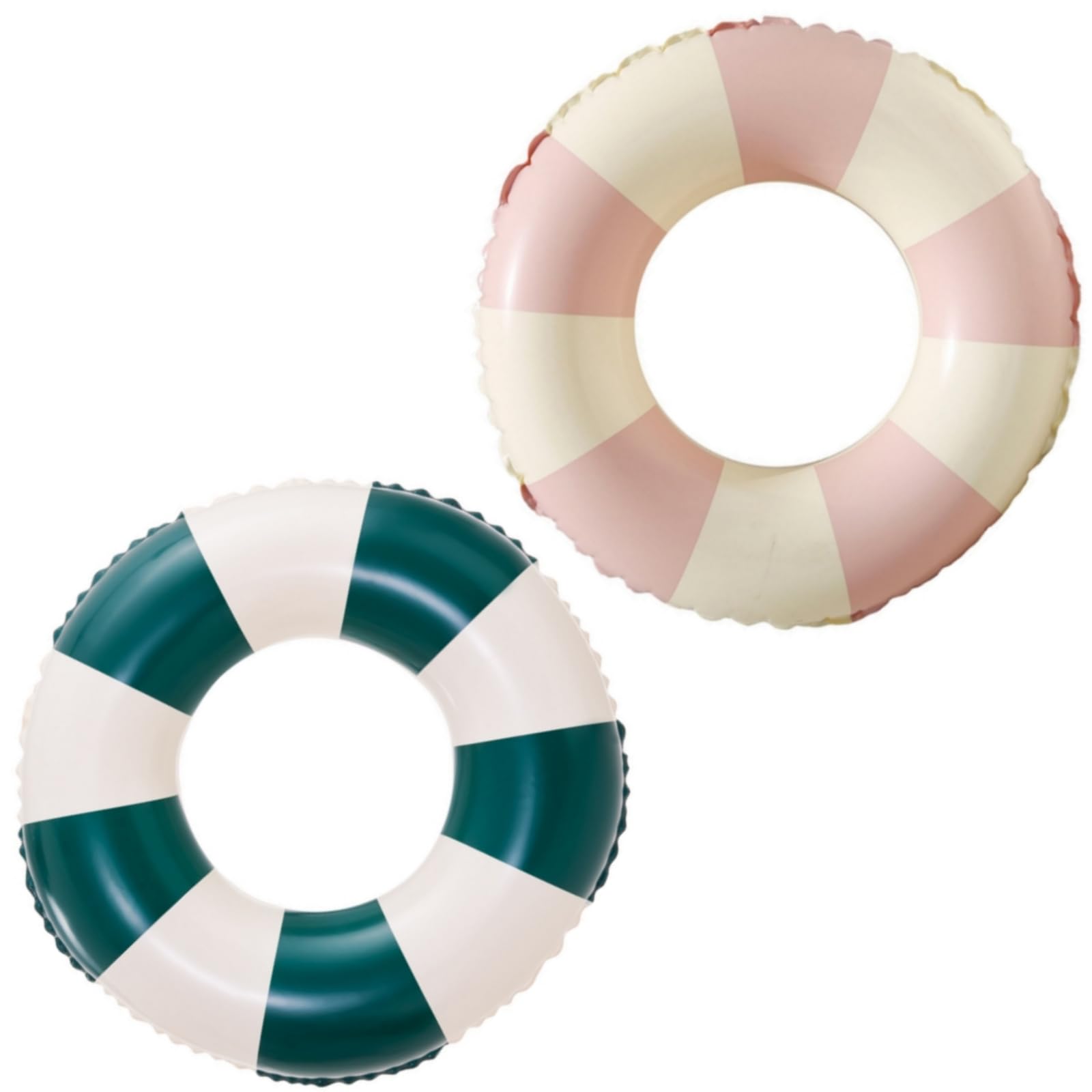 KAIMRED pool floats 11-inch inner close-up, ideal for kids aged 5-10 with secure buoyancy