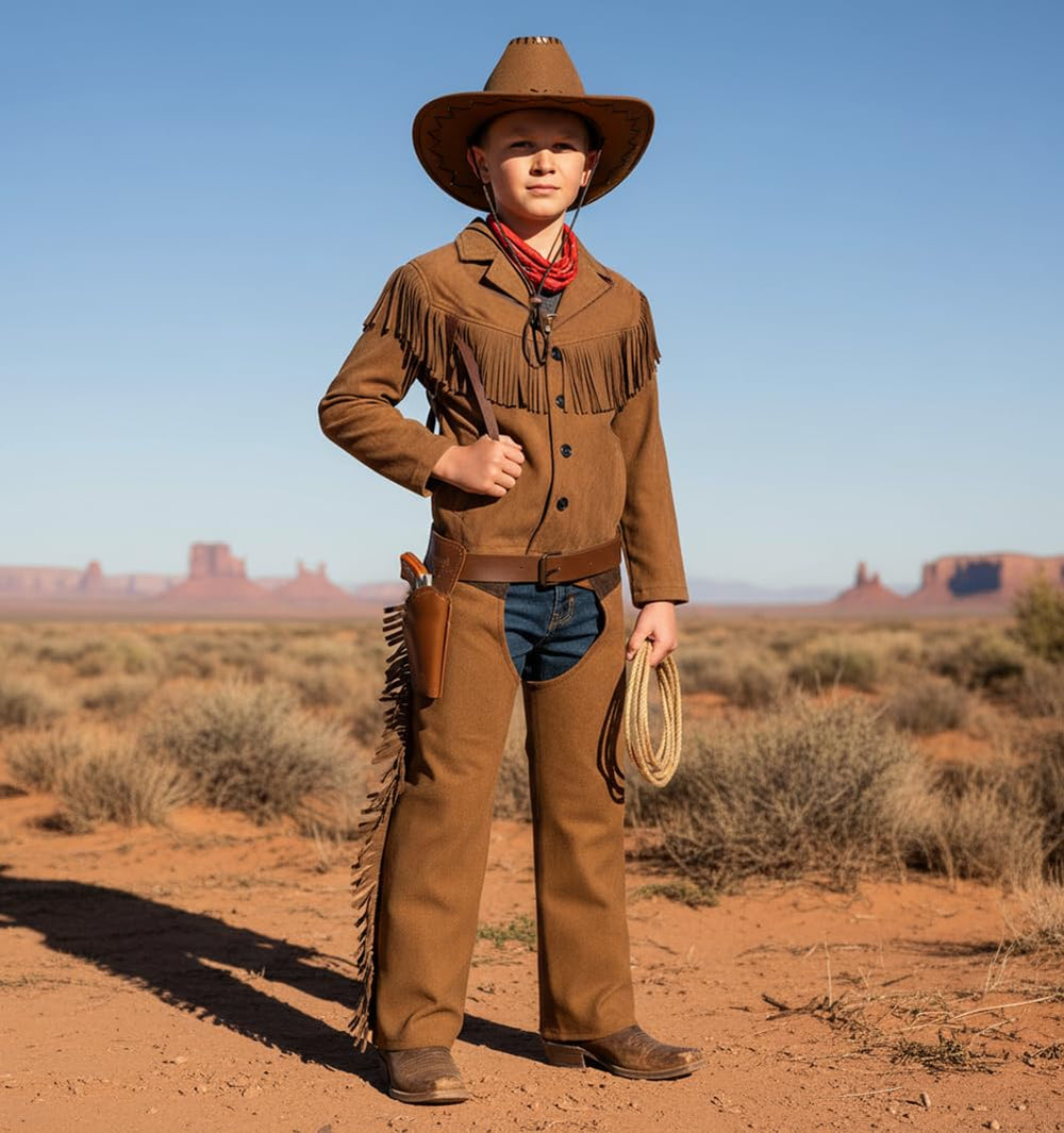 KAIPUTE full costume set for Western-themed parties and role play