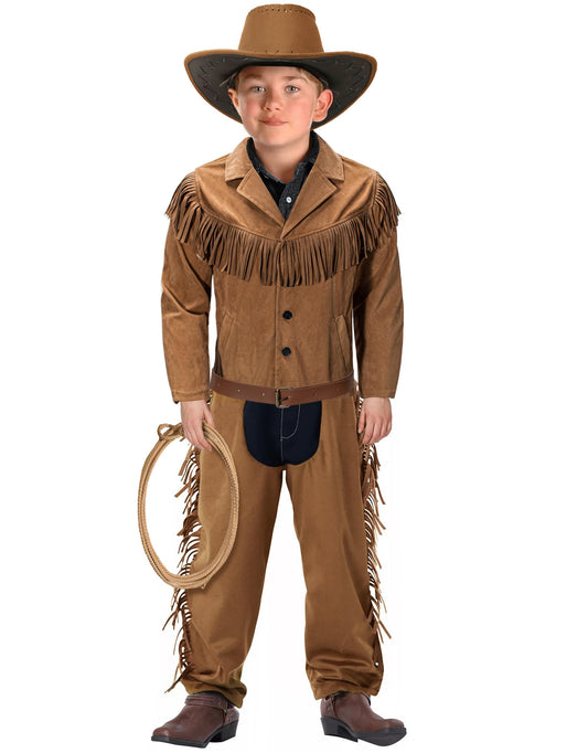 KAIPUTE cowboy hat completes the kid's western costume