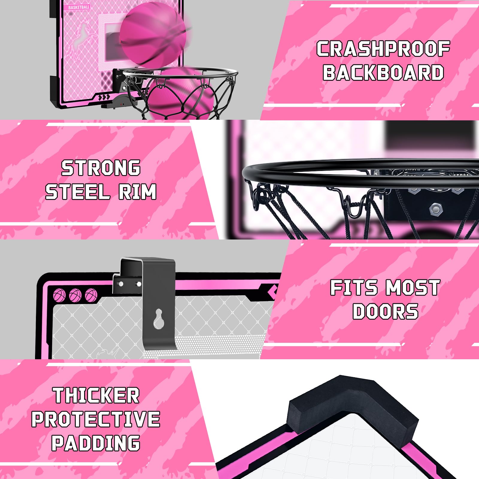 KAISASA durable plastic and metal frame ensures sturdy, safe play.