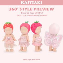 Kaitiaki Cherry Blossom Angel outfits with mixed tops and skirts for versatile styling