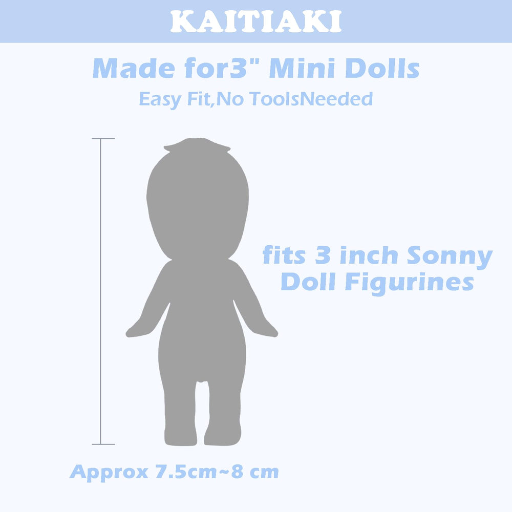 Kaitiaki easy-on, no-damage outfits suitable for adult collectors.