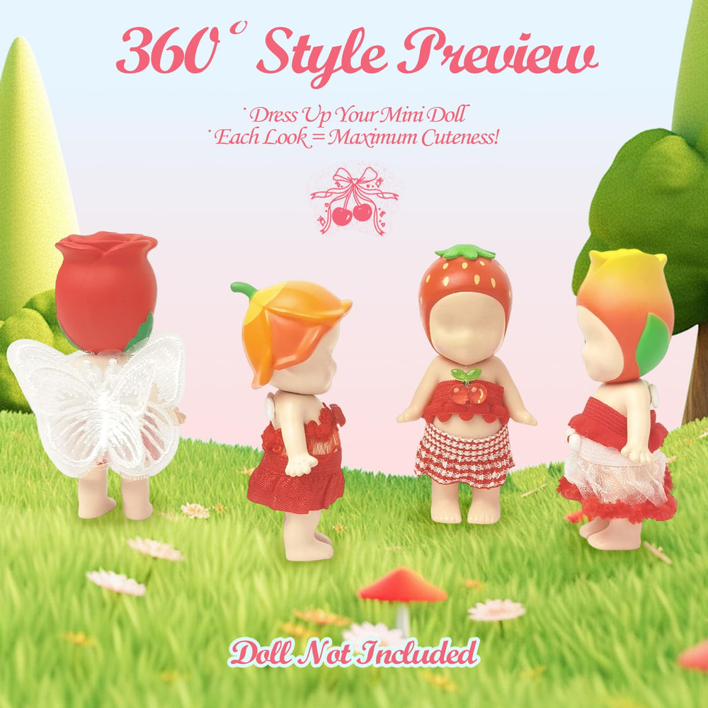 Kaitiaki stretchy fabric makes dressing 3-inch dolls quick and gentle.