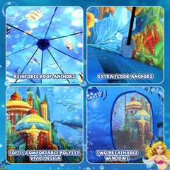 KAIVEE Ocean Kids Play Tent reading nook and sensory space for calm moments