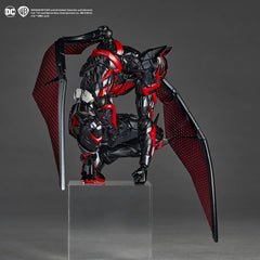 Kaiyodo Revoltech Batman Beyond figure with Batarang accessory for display