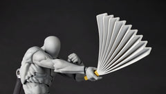 Kaiyodo Revoltech Volume 2 blood splash part for action scenes.