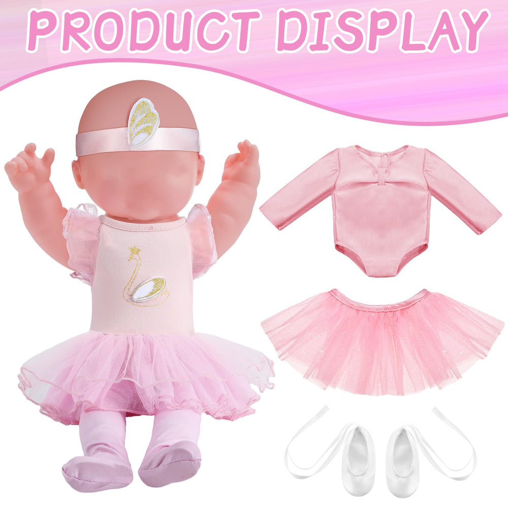 Kajaia 18-inch doll ballet dress for stylish storytelling