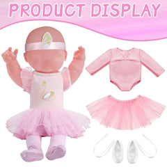 Kajaia 18-inch doll ballet dress for stylish storytelling