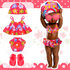 Kajaia sun hat for 18-inch dolls—keeps imaginary characters shaded during outdoor storytelling.