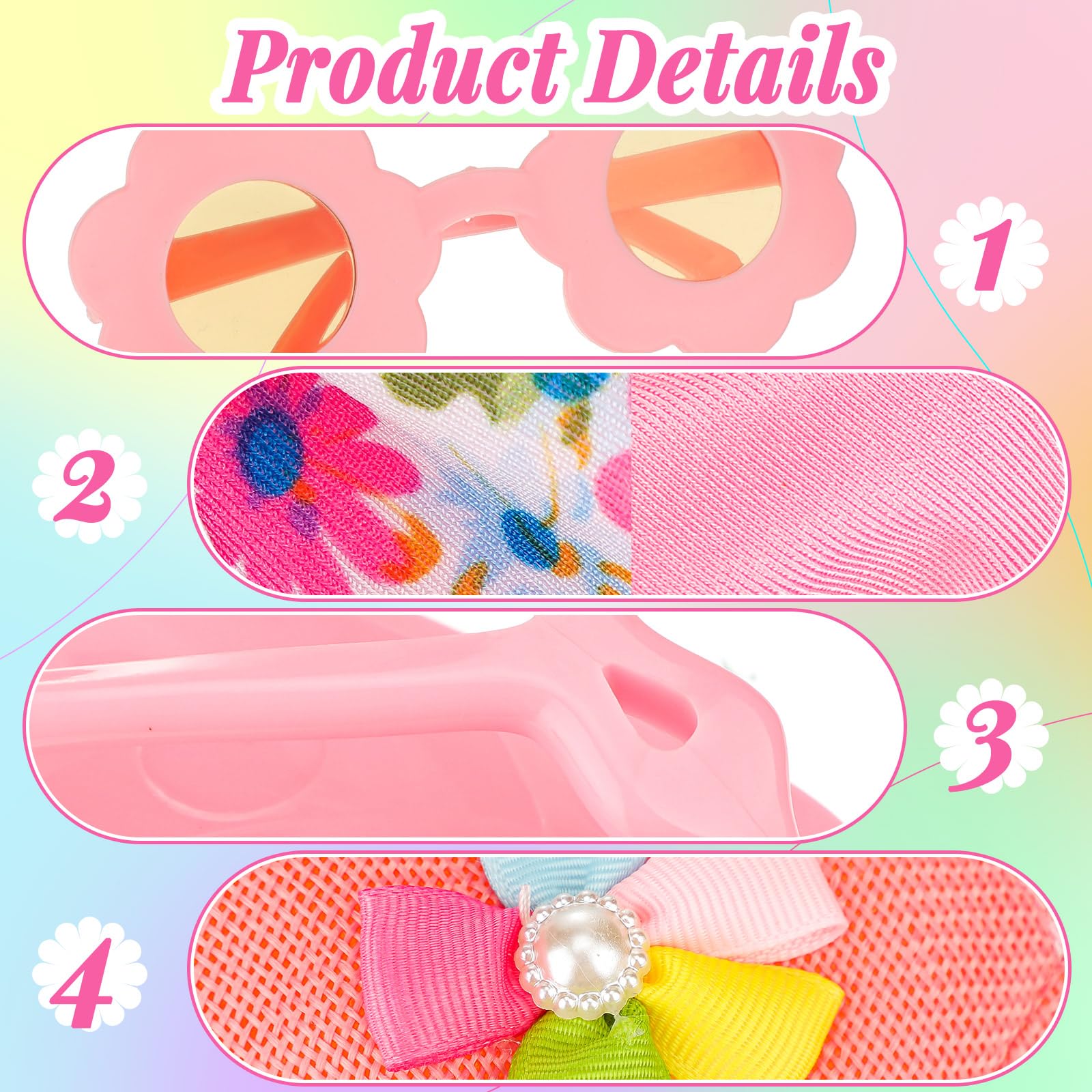 Kajaia pink flip-flops for beach-ready doll footwear and fun outfits