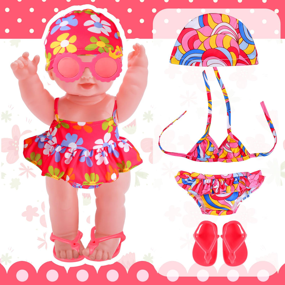Kajaia pink sunglasses for 18-inch dolls—adds a charming, sun-ready vibe to playtime.