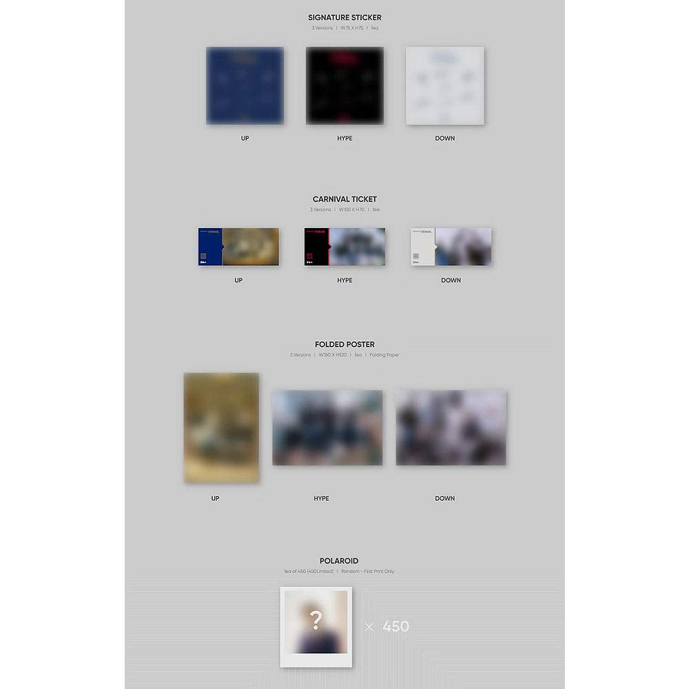 KAKAO M ENHYPEN Border Carnival lenticular card 1 of 7 adds collectible depth