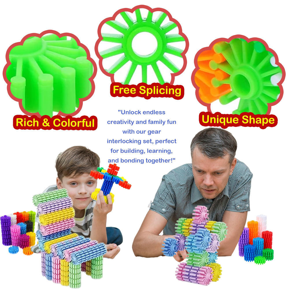 KAKATIMES versatile blocks expand play ideas for classroom or home use.