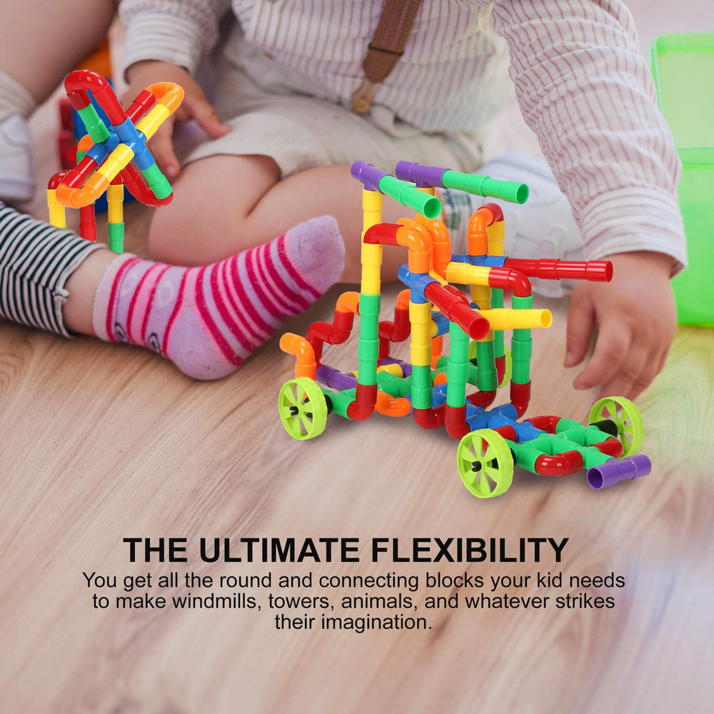 KAKATIMES STEM blocks animal design encourages creativity and storytelling.