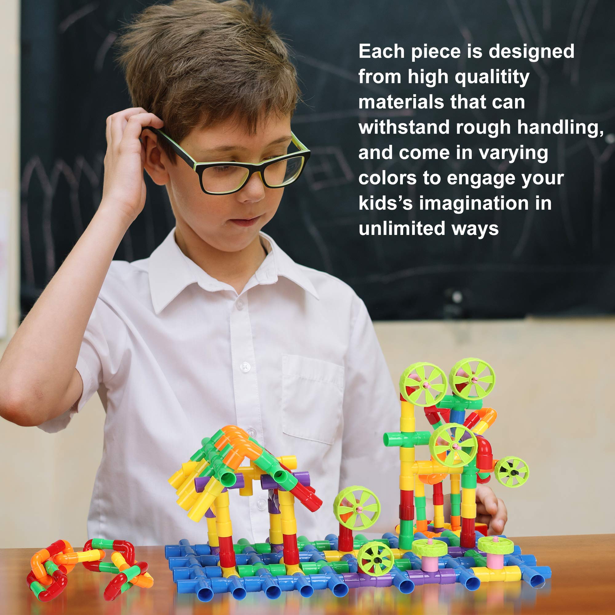 KAKATIMES STEM blocks premium pack offers durable safe construction play.