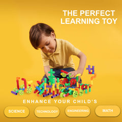 KAKATIMES STEM blocks windmill scene promotes spatial thinking and curiosity.