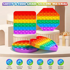 Kakukokas soft silicone fidgets are safe, easy to clean, and durable