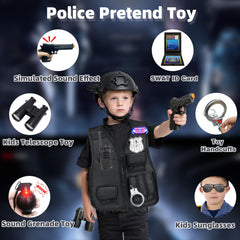 KalaDuck police hat and badge for authentic costume detail