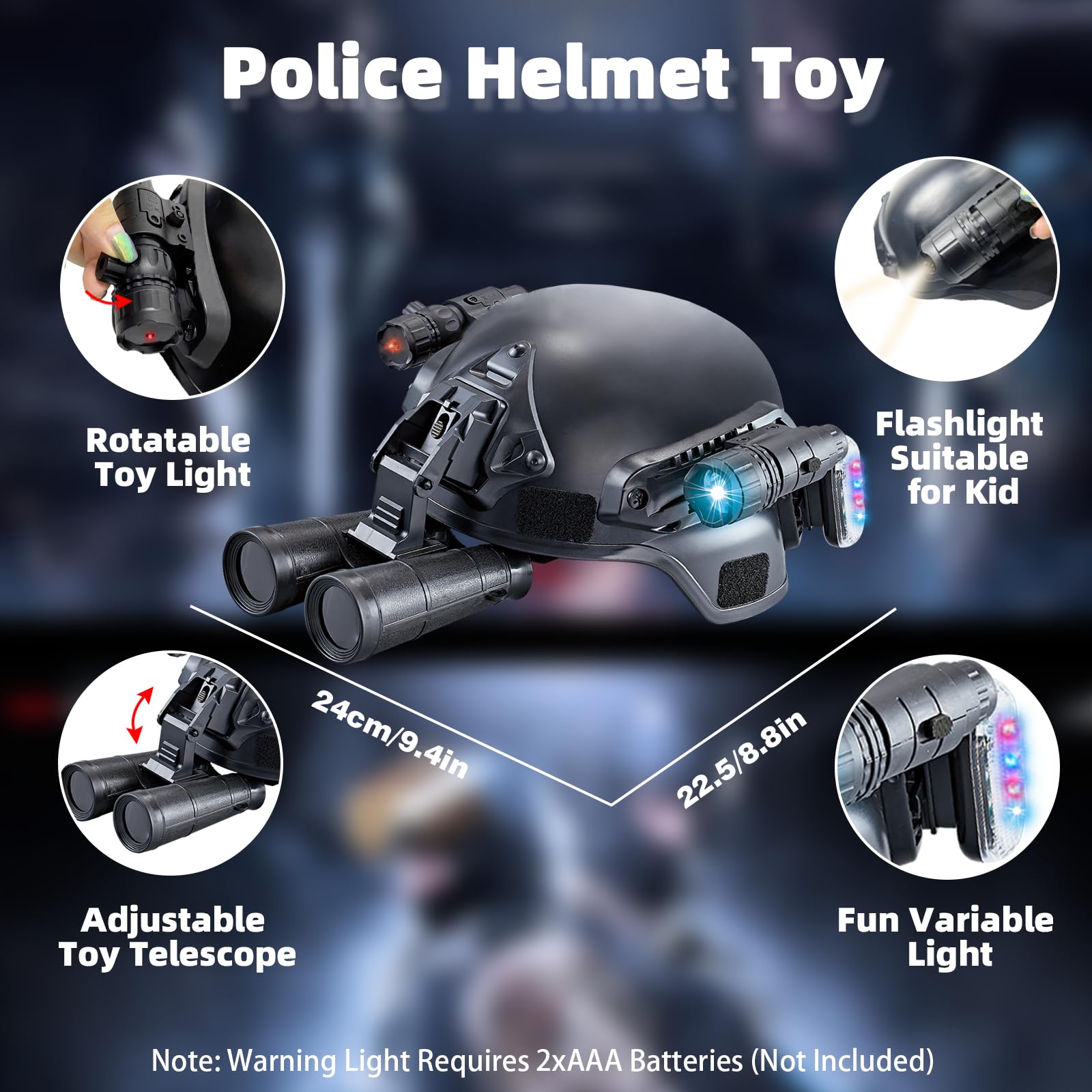 KalaDuck police vest with pockets for easy accessory storage during roles