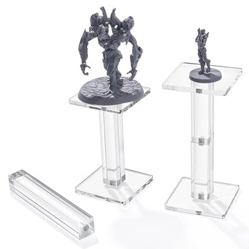 Kalami flying miniatures magnetic riser base for airborne combat setups.