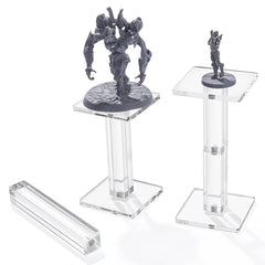 Kalami flying miniatures magnetic riser base for airborne combat setups.
