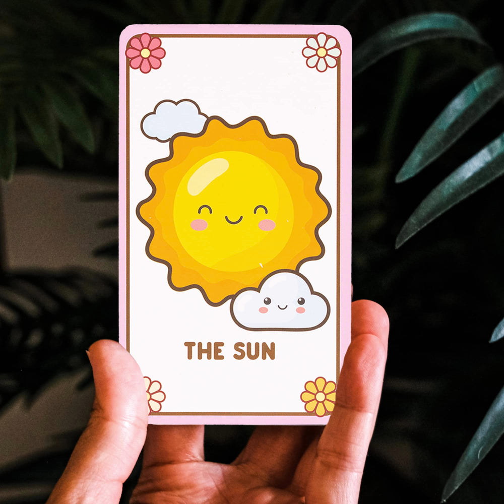 Kalan Cute Kawaii Tarot Cards 78-card deck, comprehensive for learning and practice.