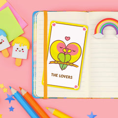 Kalan Cute Kawaii Tarot Cards gift-ready package, perfect birthday surprise.