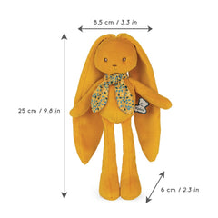 Kaloo Lapinoo embroidered eyes provide safe, gentle visual focus during mouthing and cuddles.