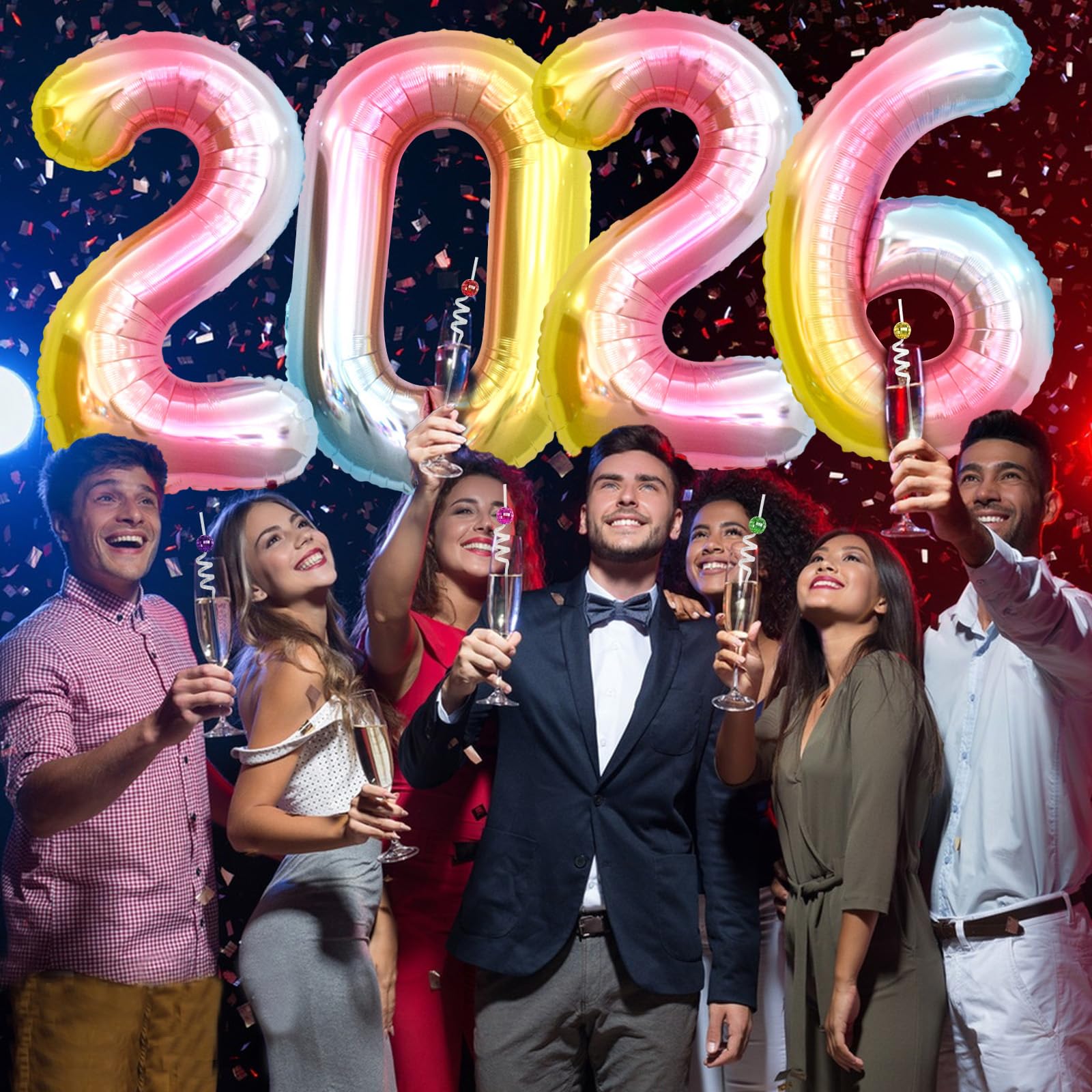 Kalor 2026 balloons used as a photo backdrop for celebrations.