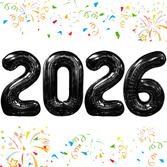 KALOR 2026 number balloons assembled for a bold backdrop.