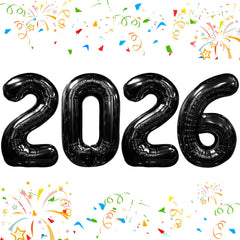 KALOR 2026 number balloons assembled for a bold backdrop.